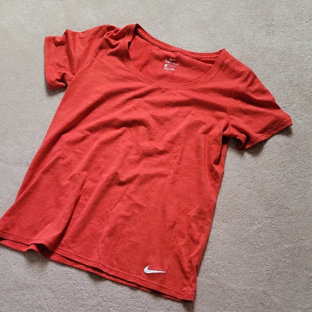 Nike Orange Dry Fit T-Shirt